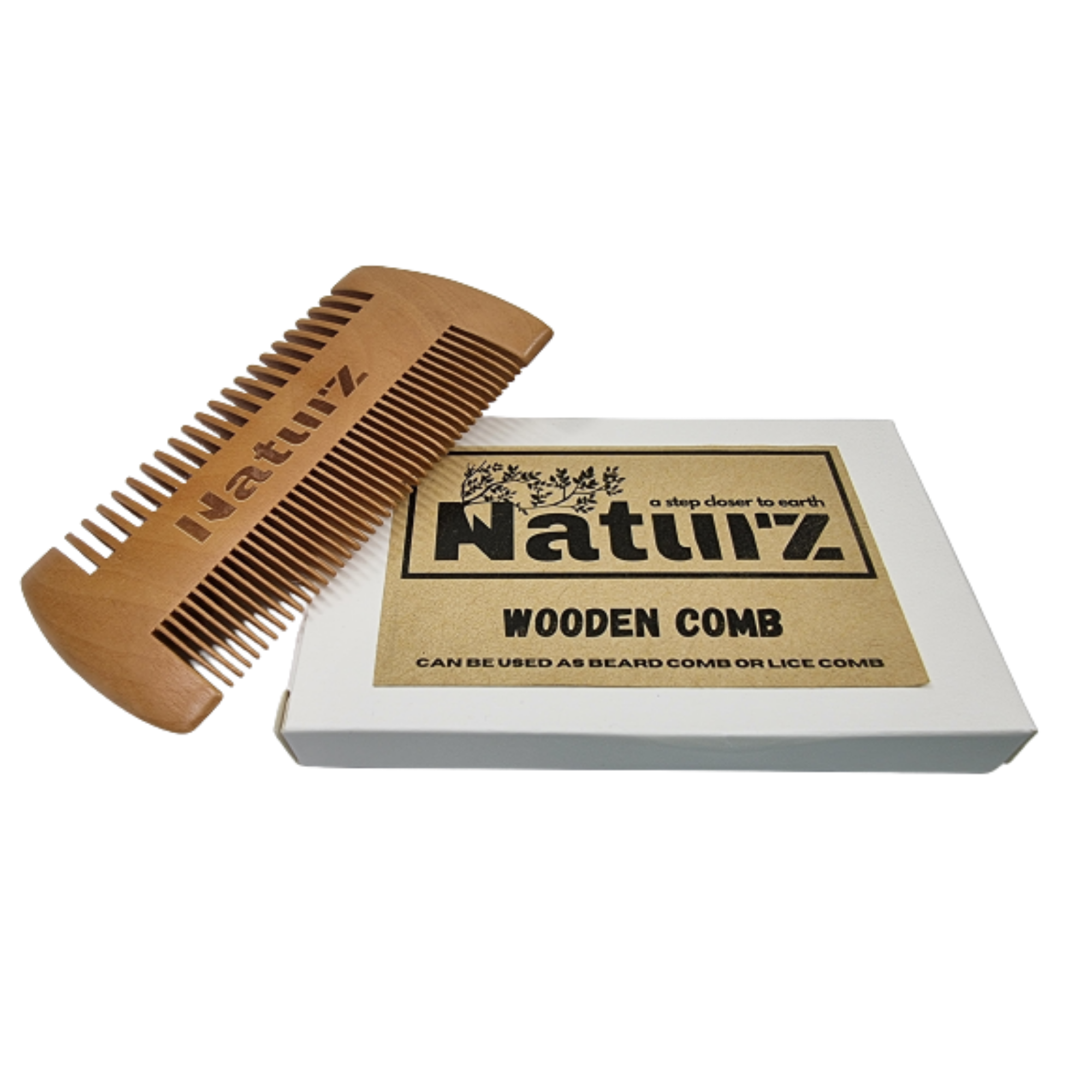 Naturz Lice beard milk crust comb