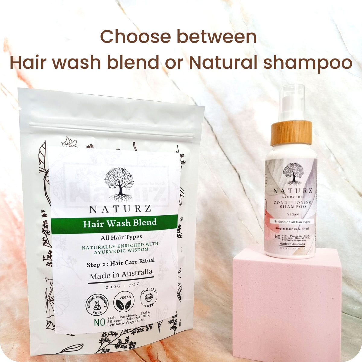 Kesh Paricharya - Ayurvedic Hair Care Ritual - Normal Hair - Pita Dosha