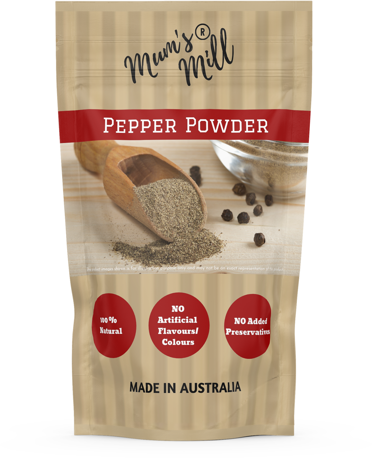 Mum's Mill Pepper Powder