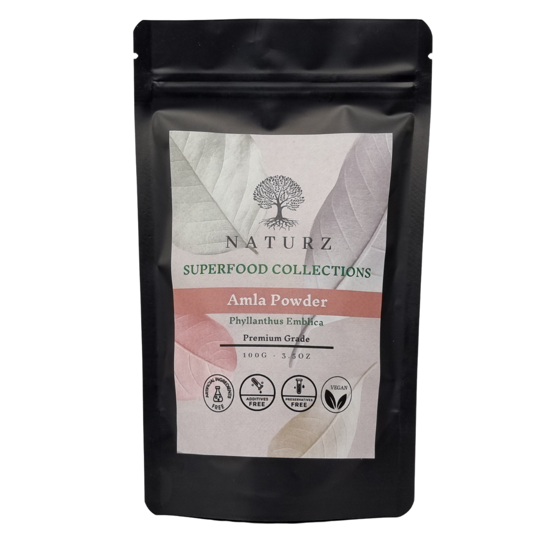 Naturz Amla (Phyllanthus Emblica) Powder - Premium Edible Grade