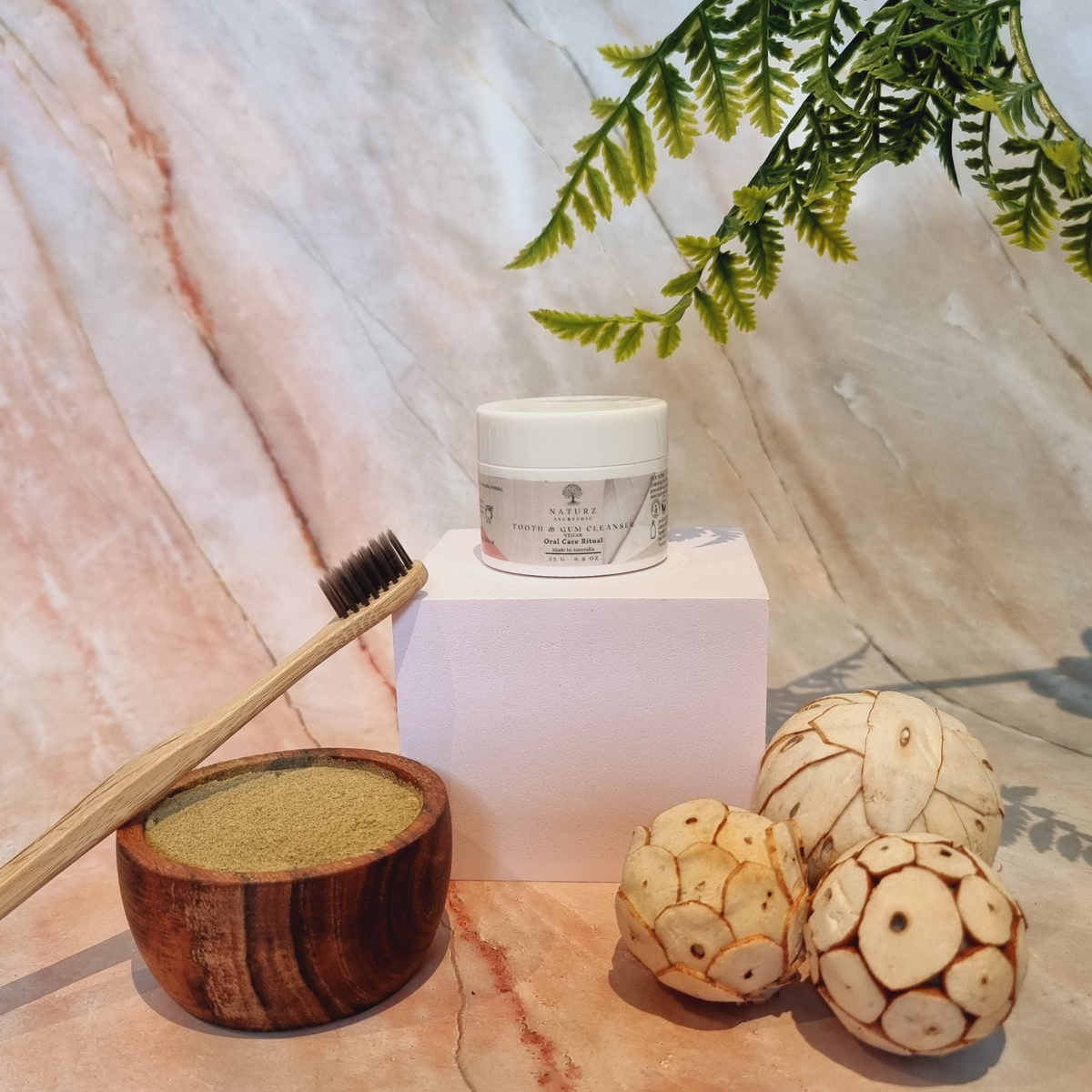 Naturz Ayurvedic Tooth and Gum Cleanser Vegan No Nasties