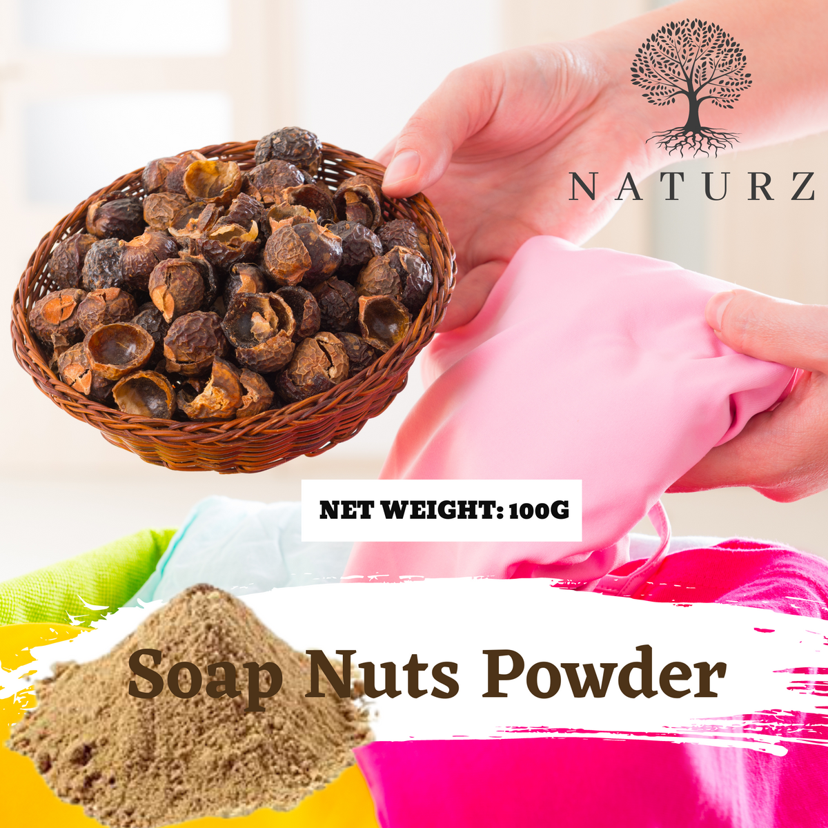 Sapindus (Soap Nut / Aritha / Reetha ) Powder